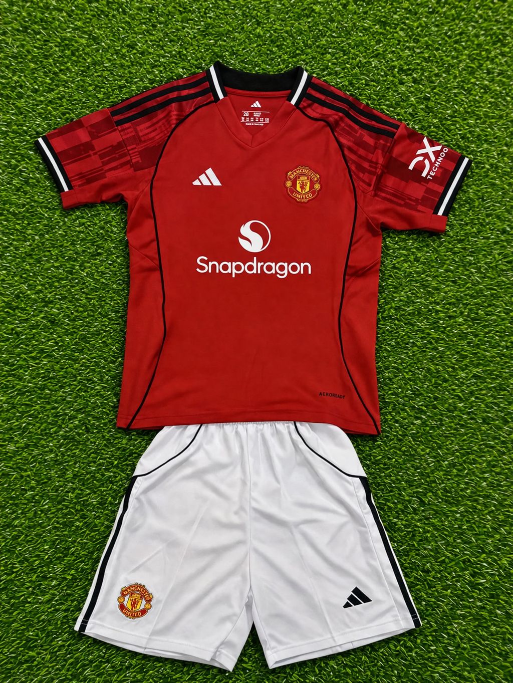 Conjunto Infantil Manchester United Vermelho